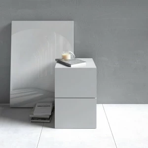 Тумба с ящиками светло-серый Cube BRAGIN DESIGN  00-3879370 Серый