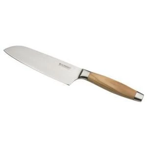 Нож Сантоку Le Creuset, сталь, дерево, 13 см
