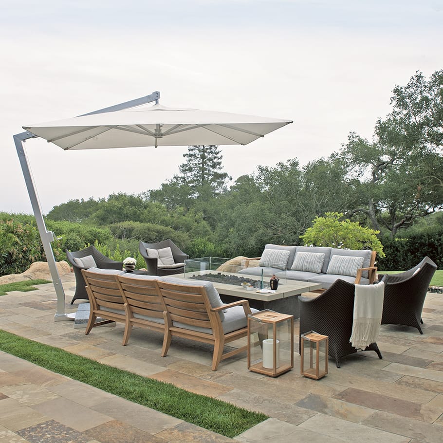 Квадратный зонтик с боковым полюсом JANUS et Cie JANUS Umbrella ARCH-00098755 - Вид №3