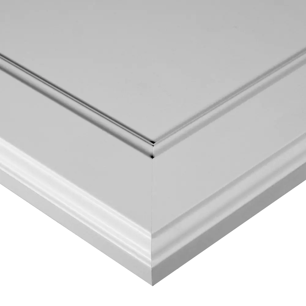 Фасад кухонный Delinia ID Решётка 14.7x102.1 см белый МДФ 82011428 STLM-0017534 - Вид №3