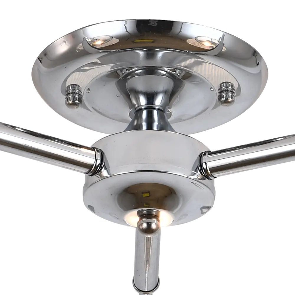 Люстра подвесная Essence 3 лампы 9 м² цвет хром Escada STLM-2192920 - Вид №4