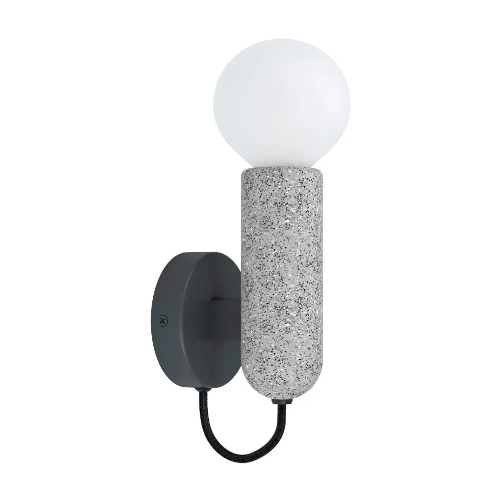 Бра Eglo Giaconecchia E27 40 Вт, цвет серый STLM-2053537