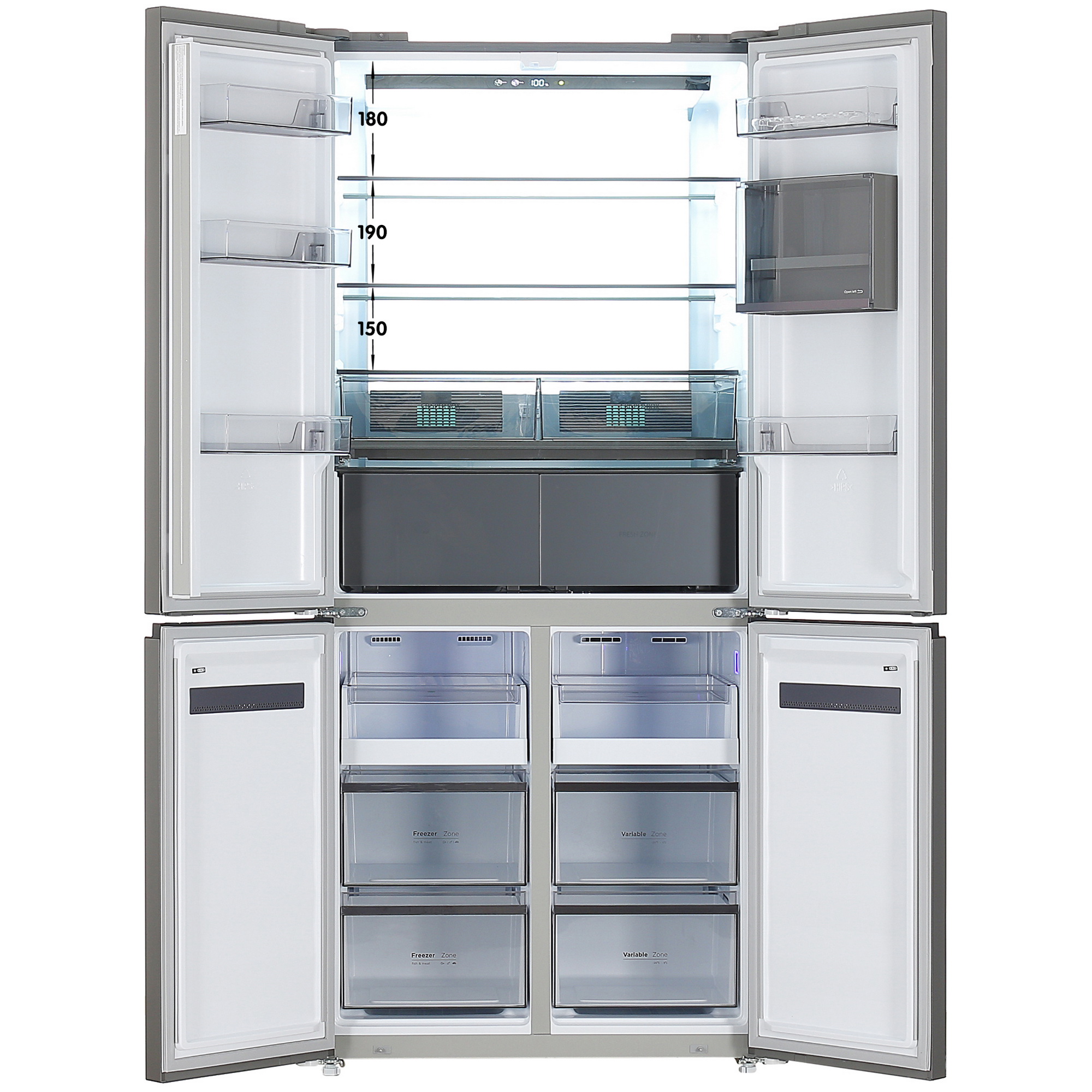 5407330 Холодильник многодверный   Eigen Stark-RF03 серебристый STDN-0141334 - Вид №1