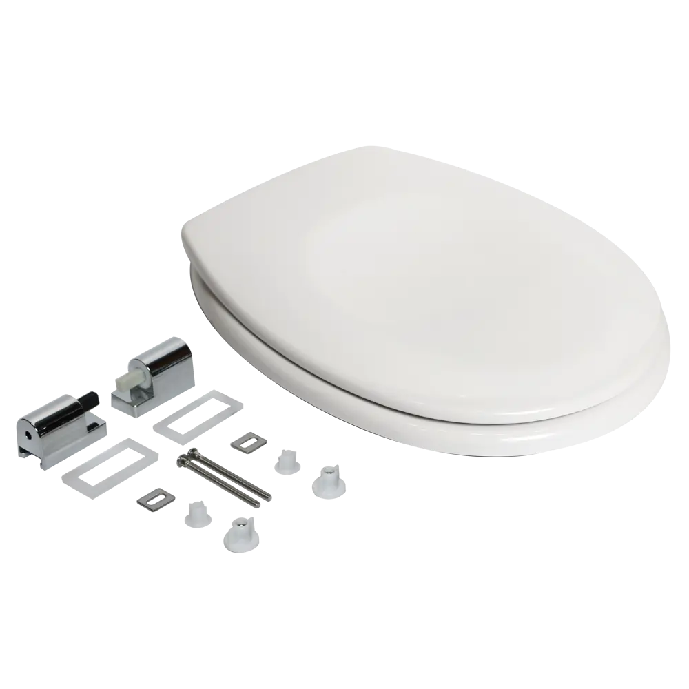 Сиденье для унитаза Sensea Sparta с микролифтом цвет белый STLM-2119484 - Вид №4