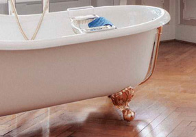Gentry Home Bexley Cast iron bathtubs with feet Клубника инкалюкс GH100441  - Вид №1