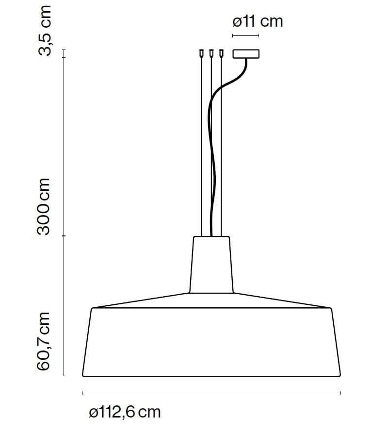 Светодиодный подвесной светильник из полиэтилена Marset ARCH-00145713 - Вид №5