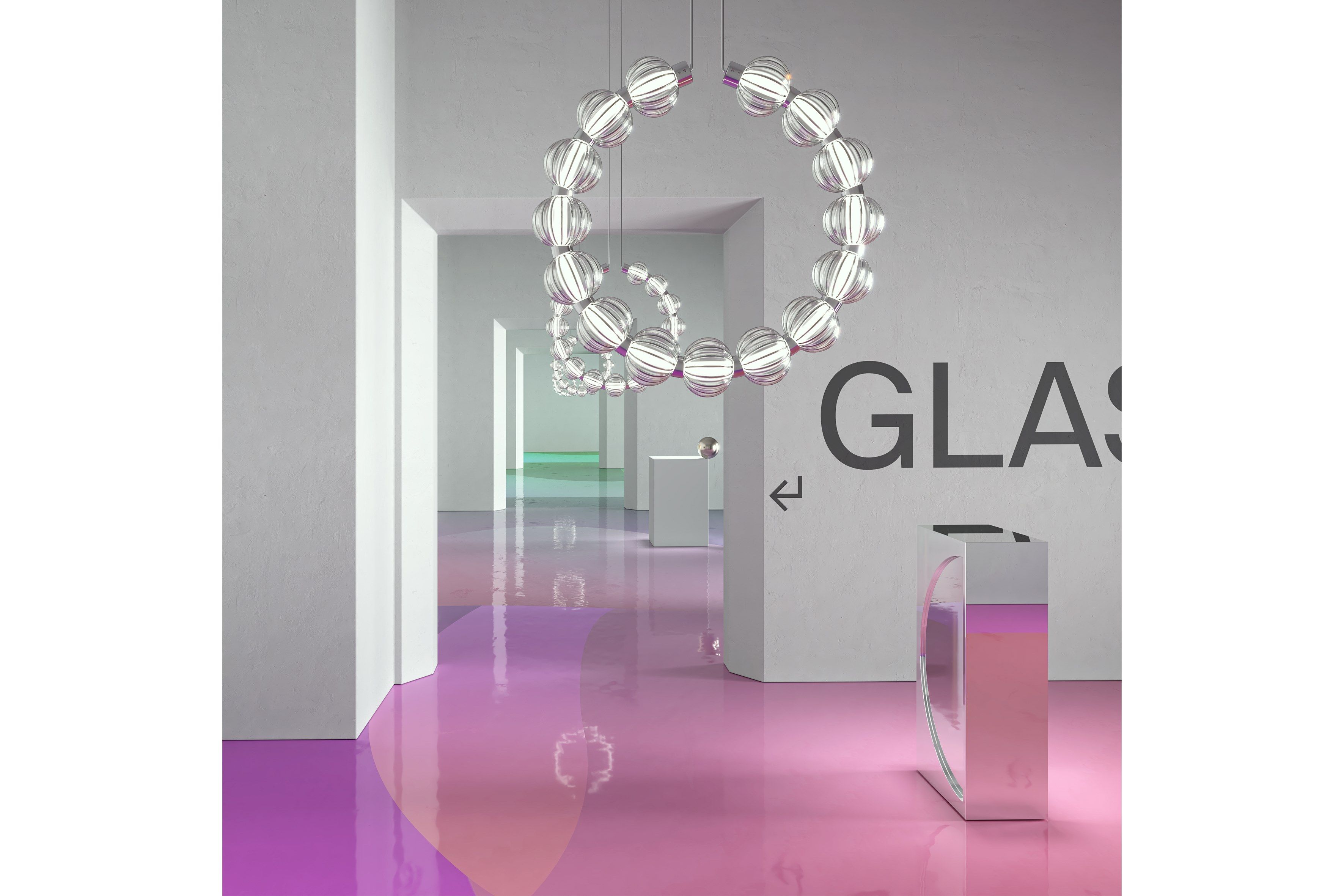 Выдувное стекло светодиодный подвесной светильник Maytoni Amulet ARCH-00016524 - Вид №1