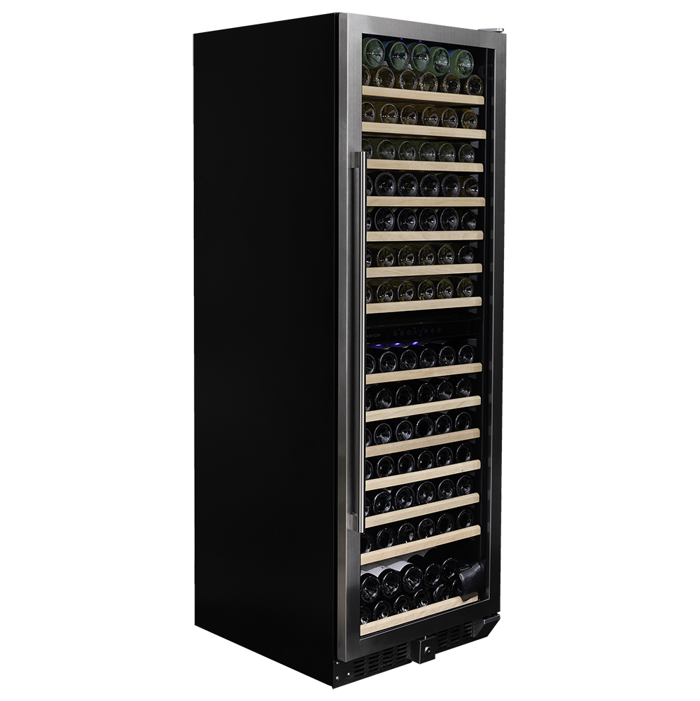 9179749 Винный шкаф Dunavox DX-166.428SDSK серебристый STDN-0131739