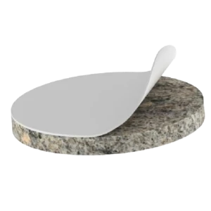 Накладки для мебели Лофт 18 мм круглые войлок цвет коричневый 10 шт.