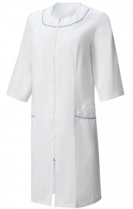 63680 Халат "Сервис-Люкс" белый  Медицинская одежда  размер 40/158-164