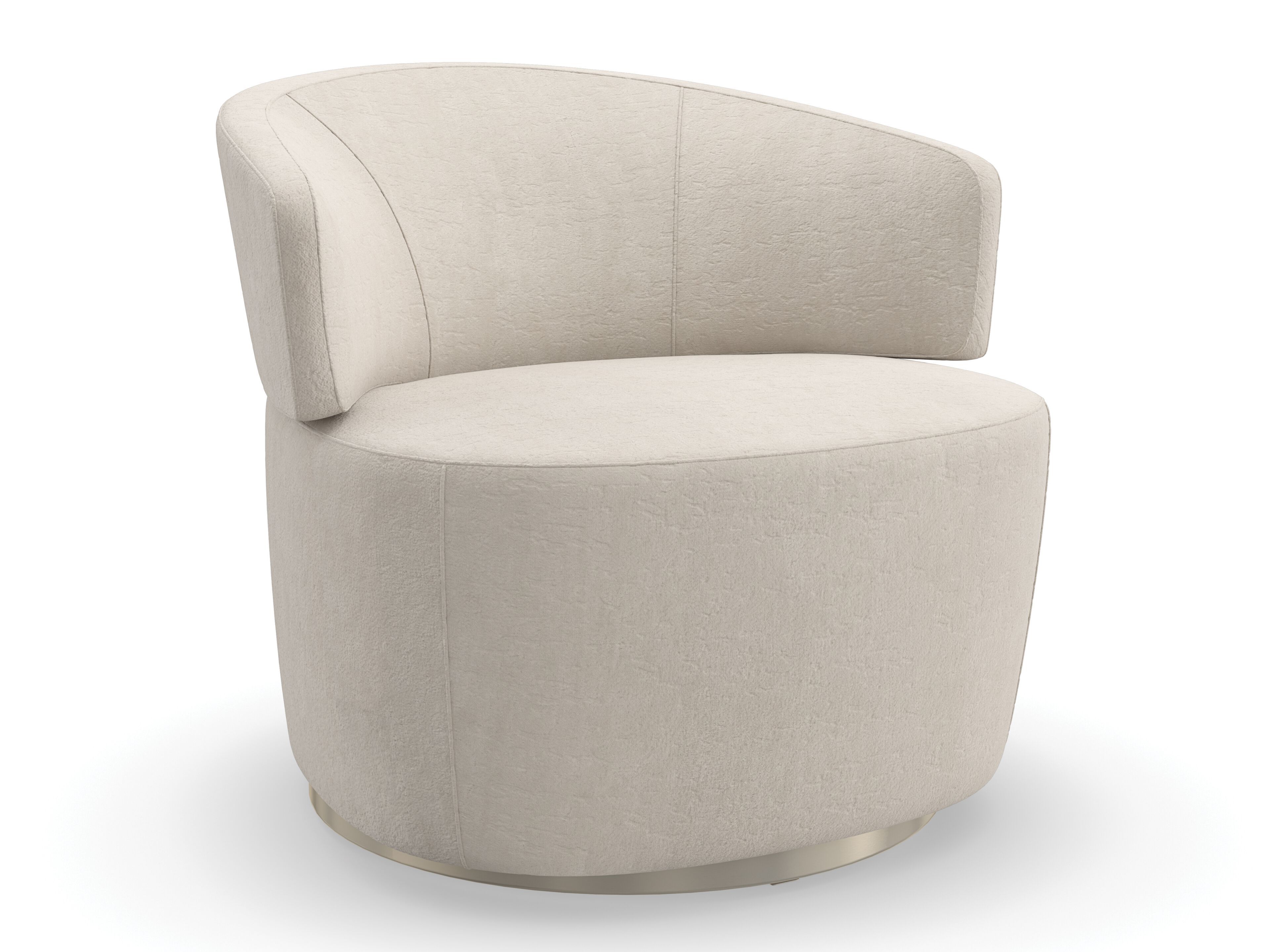 Бархатное вращающееся кресло Caracole Олимпия ARCH-00048602