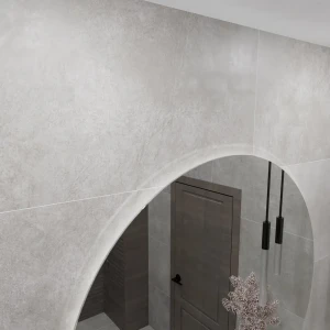 Глазурованный керамогранит Аксима Триполи 60x120 см 1.44 м² матовый цвет серый