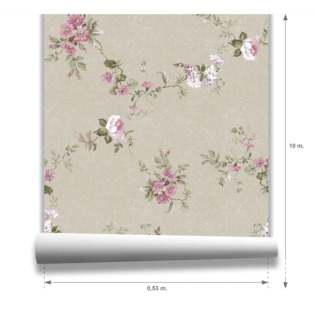 ЛТ ОБОИ 53Х10 ФЛИЗ ICH620-2 AROMAS 82095014 STLM-2157074