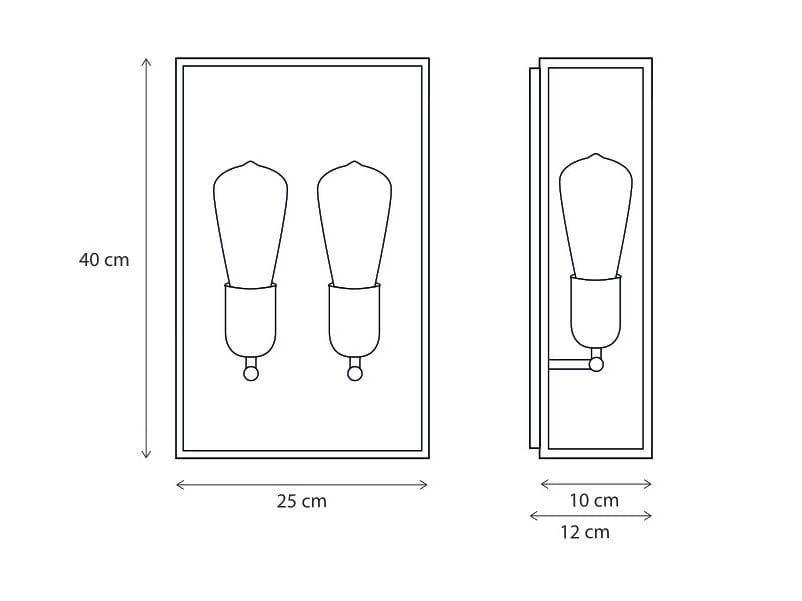 Латунная светодиодная наружная настенная лампа Authentage Lighting Vitrine ARCH-00035745 - Вид №4