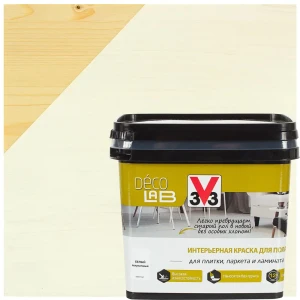 Краска для пола V33 Decolab 0.75 л цвет белый