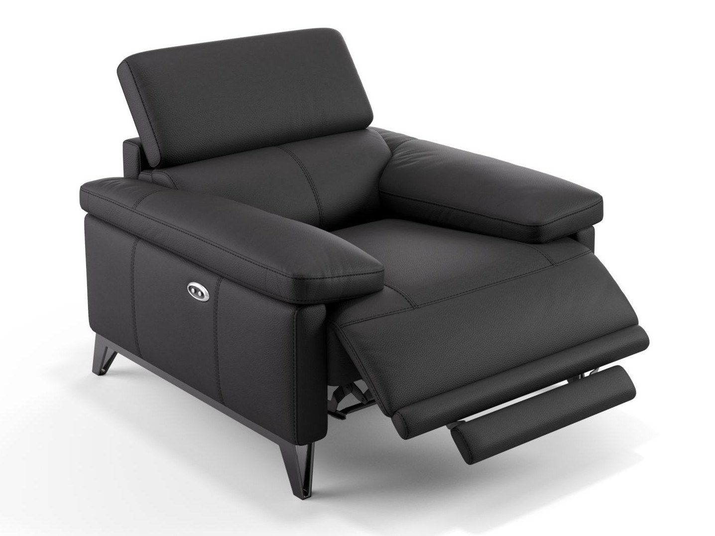 Кожаное кресло с подлокотниками Sofanella Celano ARCH-00135209 - Вид №2