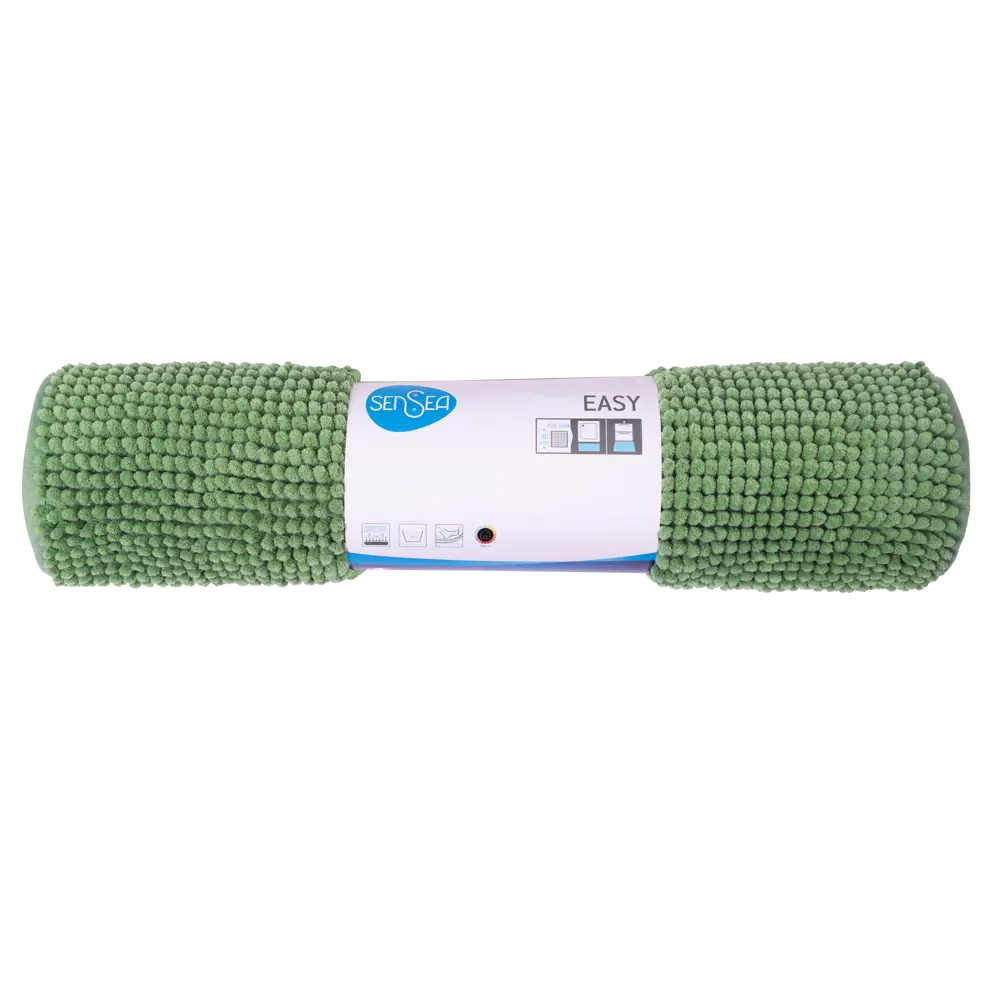 Коврик для ванной Sensea Easy 50x80 см цвет зеленый STLM-2200455 - Вид №3