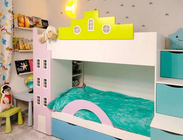 Бортик для детской кровати "Амстердам" МАНДАРИН АМСТЕРДАМ 179543 Зеленый Santreyd  - Вид №6