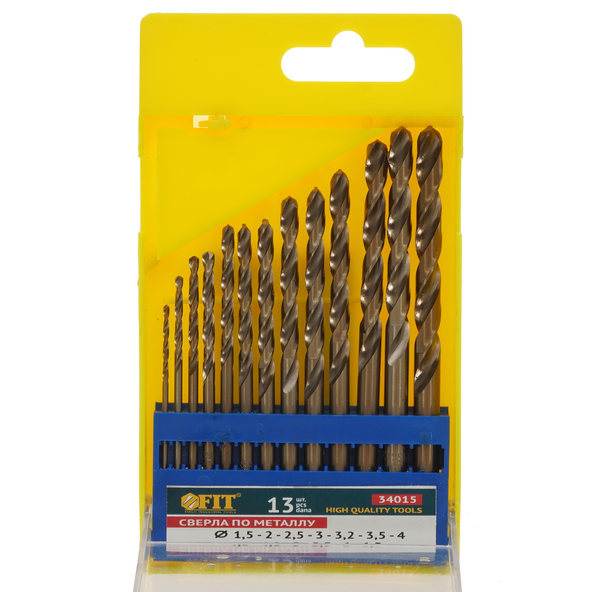 Набор сверл FIT 34015 9002771 STDN-0015578