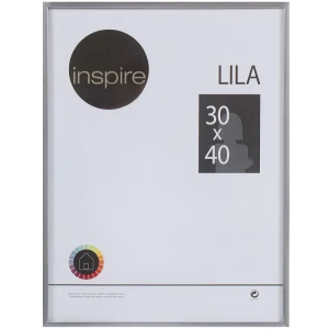 Рамка Inspire Lila 30х40 см цвет серебро 18769707 STLM-2094123