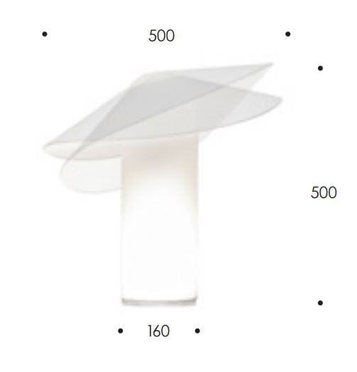 Регулируемая настольная лампа из дутого стекла Midgard Licht Loja ARCH-00141714 - Вид №7