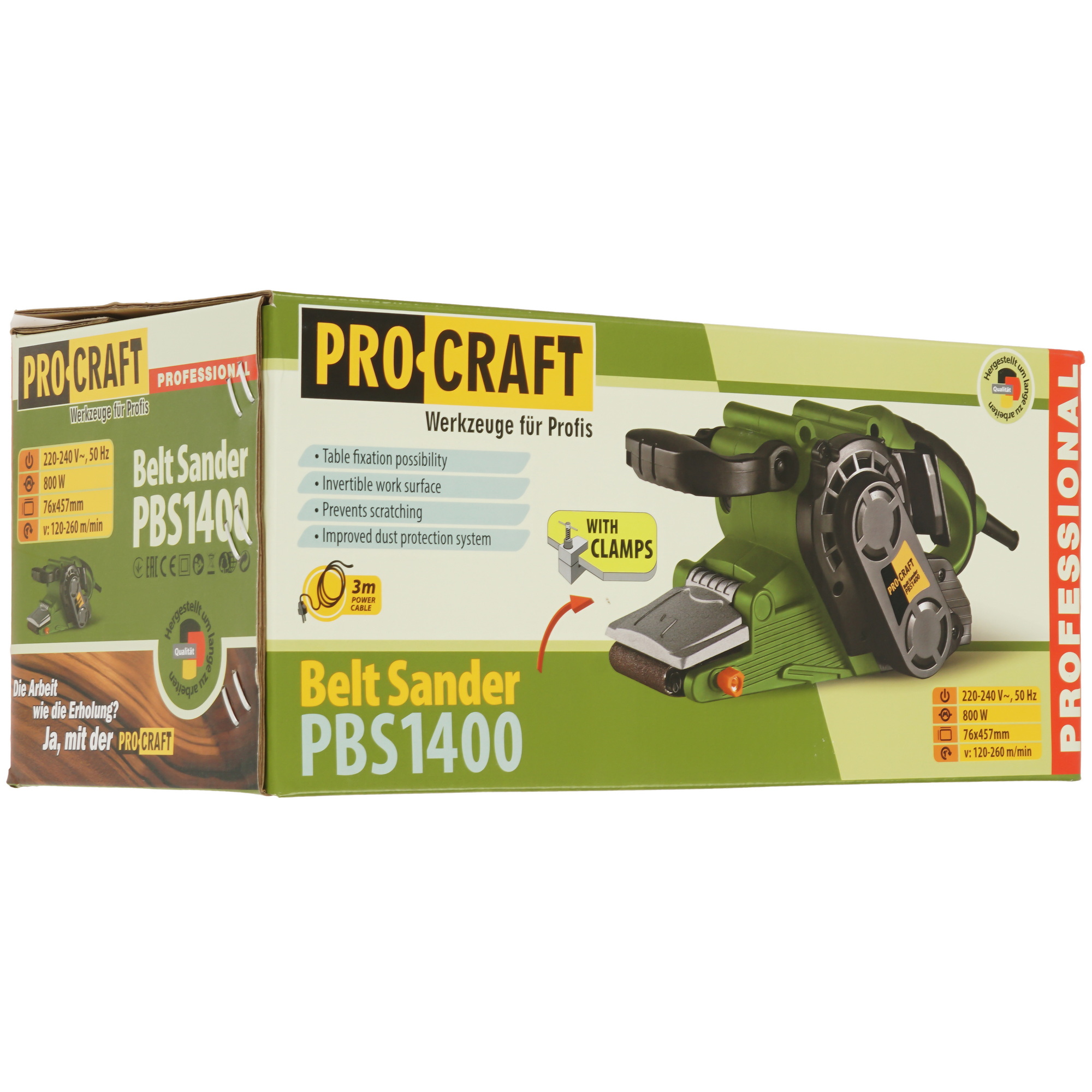 Ленточная шлифмашина PROCRAFT PBS1400 9277948 STDN-0007930 - Вид №8