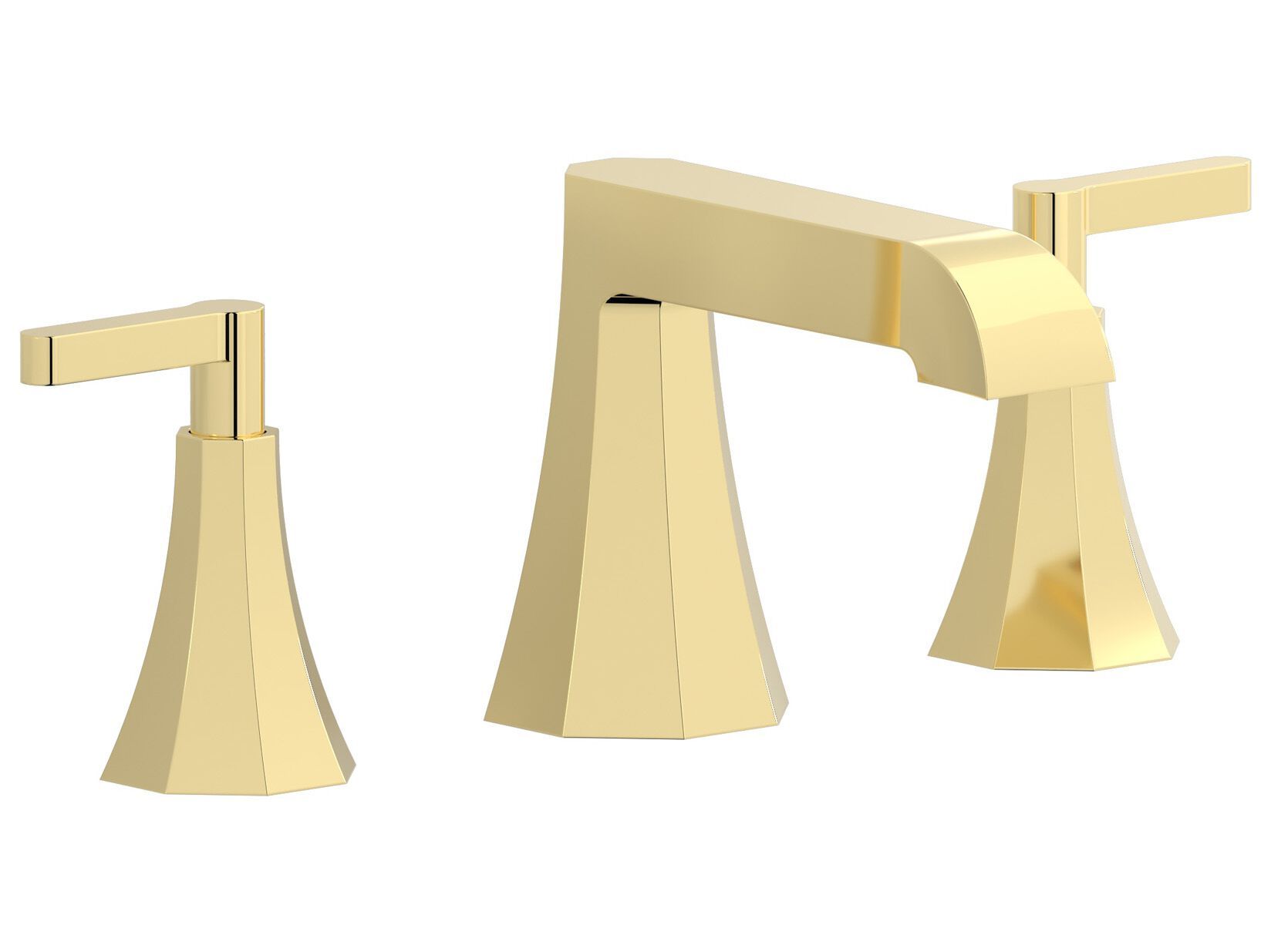 Смеситель для раковины с 3 отверстиями для пола с автоматическим сливом IB Belmondo + Belmondo Elle ARCH-00003865