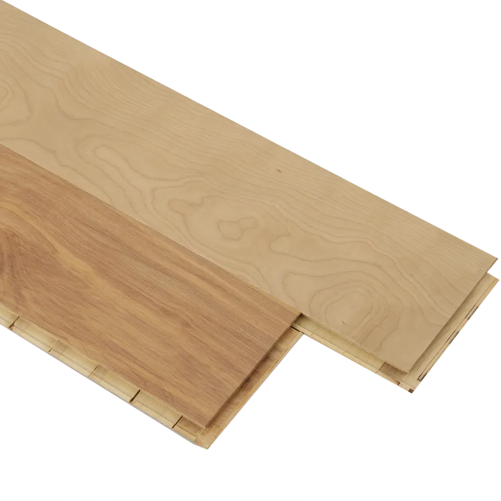 Паркетная доска однополосная «Берёза» лак 0.909 м² Amber Wood STLM-2130188 - Вид №2