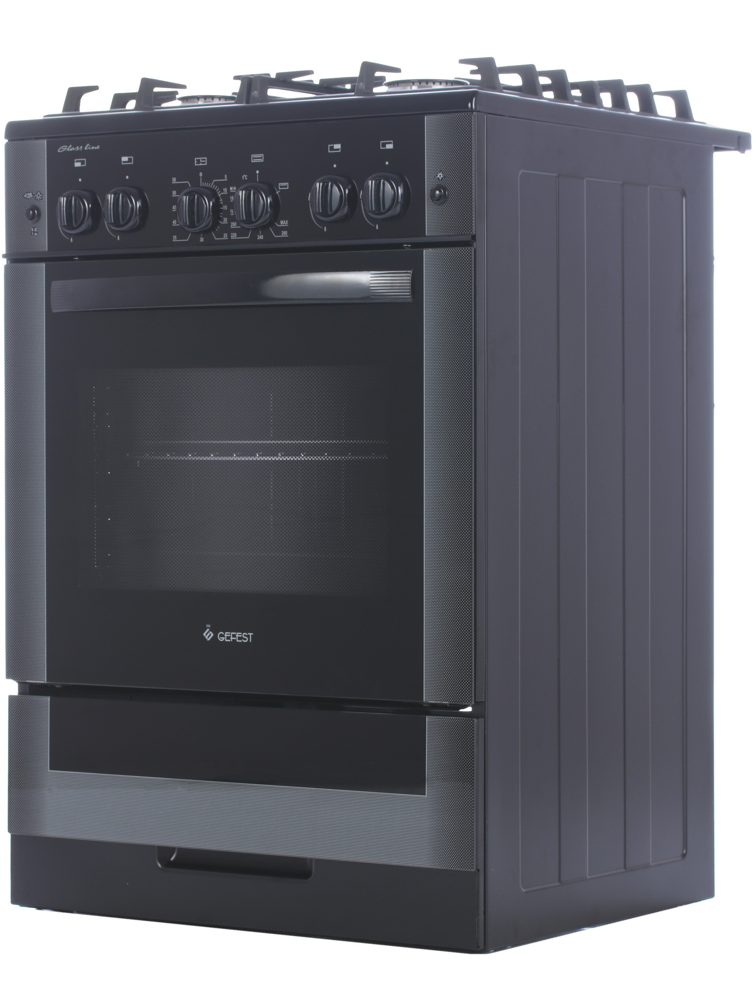 1233979 Газовая плита Gefest GS 6515 B1 черный STDN-0045027 - Вид №2