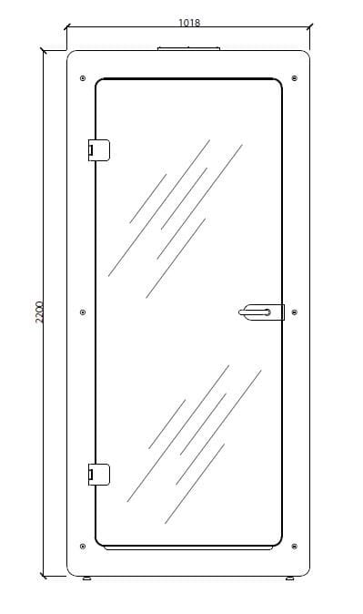 Одноместный акустическая офисная кабина IMPACT ACOUSTIC® CHATPOD 185 ARCH-00151807 - Вид №4