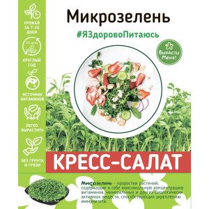 Набор для выращивания микрозелени кресс-салата AGRONI