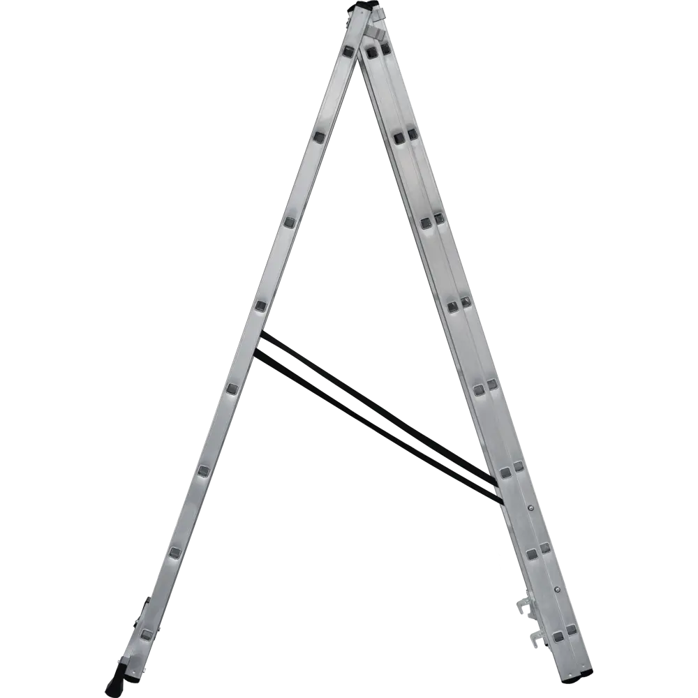 Лестница 3-секционная DILWIS 8 ступеней максимальная нагрузка 150 кг STLM-2011347 - Вид №3