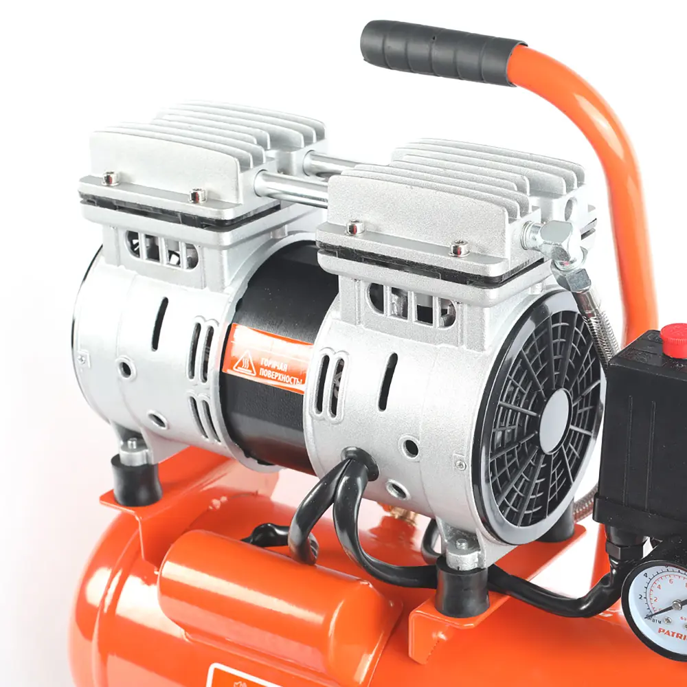 Компрессор безмасляный Patriot WO 10-120, 10 л 120 л/мин 0.65 кВт STLM-2042828 - Вид №3