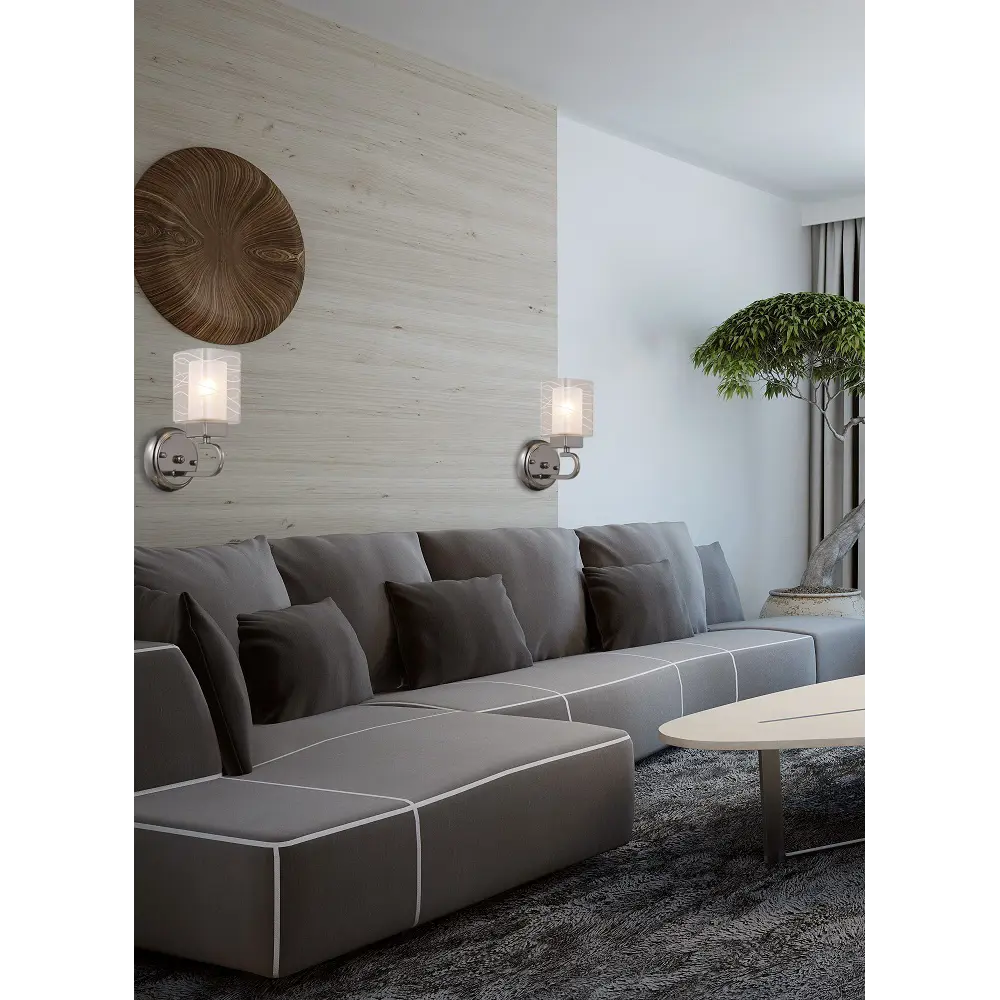 Бра Hamburg 1xЕ14x60 Вт LAMPLANDIA STLM-2120239 - Вид №6