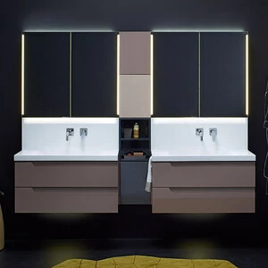 Композиция №7 Conceptwall Collection комплект мебели для ванной комнаты Burgbad