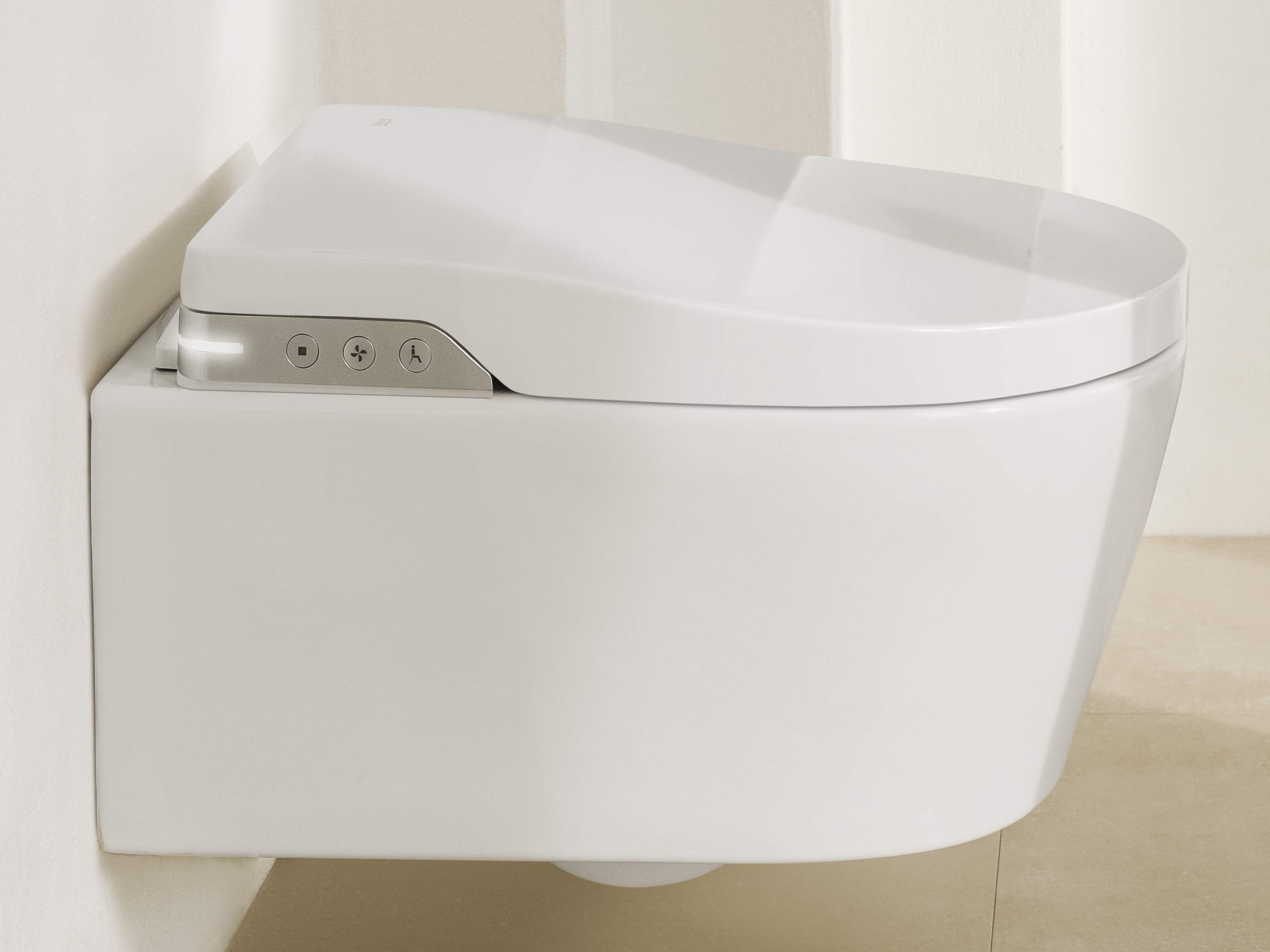 Керамический подвесной туалет для биде без бриды Roca Inspira ARCH-00095731 - Вид №3