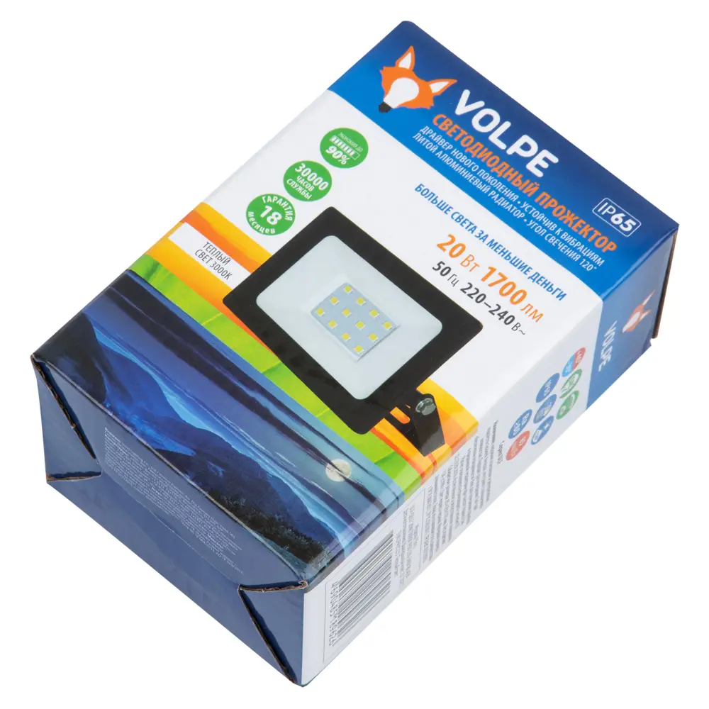 Уличный светодиодный прожектор Volpe 20Вт с защитой IP65 89361057 STLM-0919402 - Вид №6