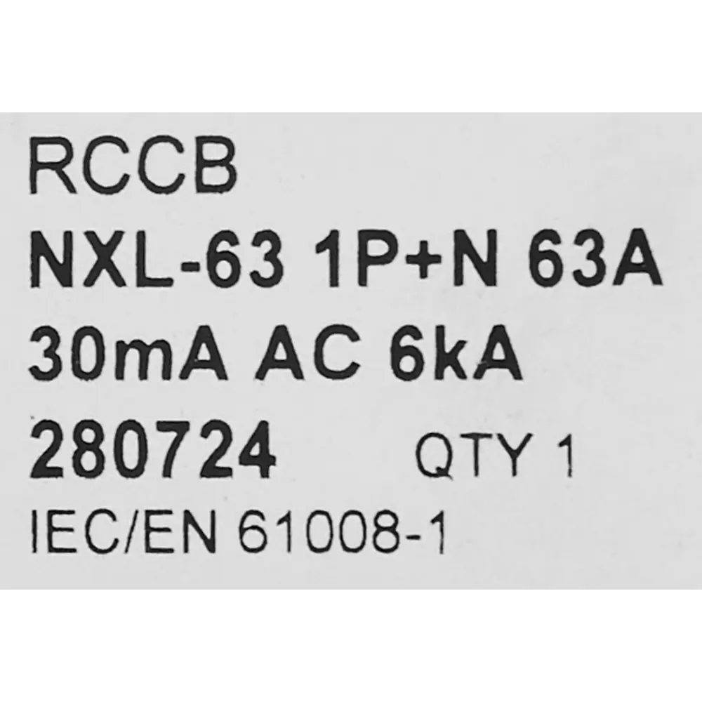 УЗО CHINT NXB-63S - автоматическая защита от токов утечки 63А 85683462 STLM-0065220 - Вид №5