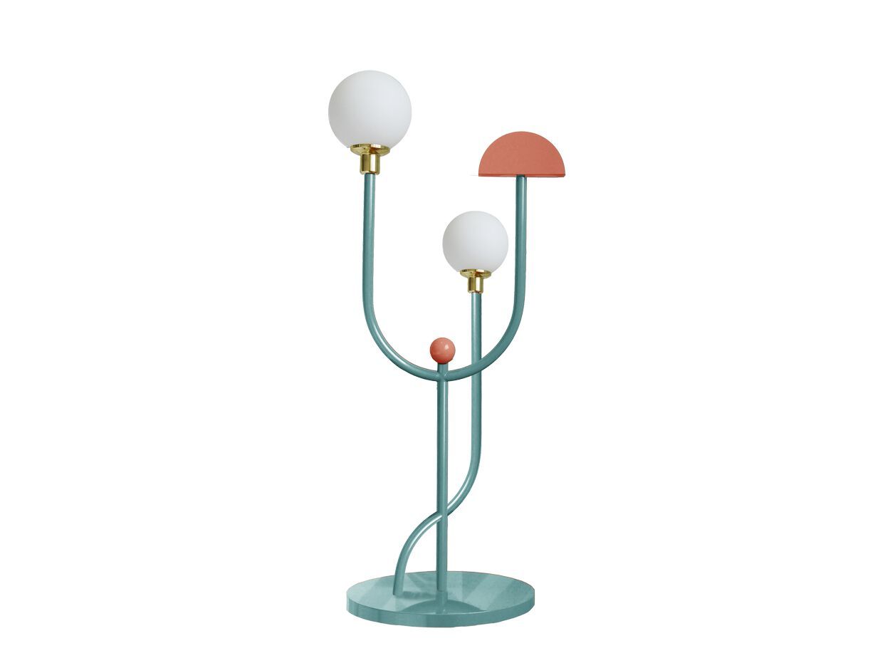 Металлический светодиодный торшер DOVAIN STUDIO ARCH-00043402 - Вид №1