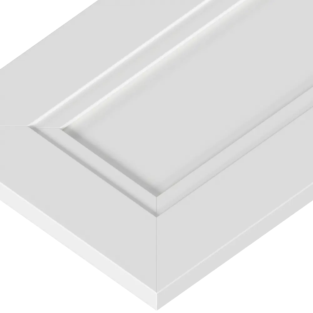 KONSENSA Фасад Котлас белый матовый для кухни в неоклассическом стиле 89387730 STLM-1570737 - Вид №5