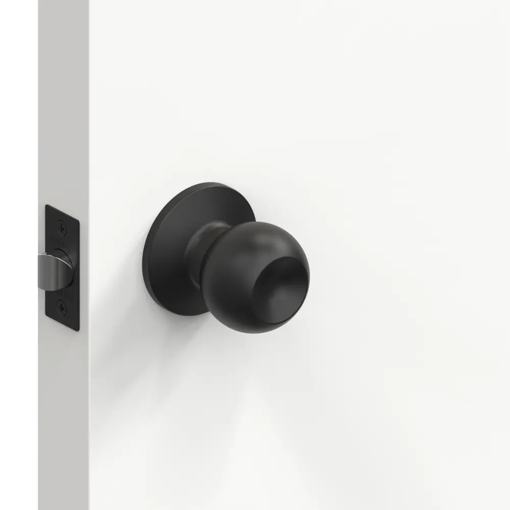 Ручка-защелка Fuaro 672/BL BL-P без фиксатора, цвет черный STLM-2205196 - Вид №6