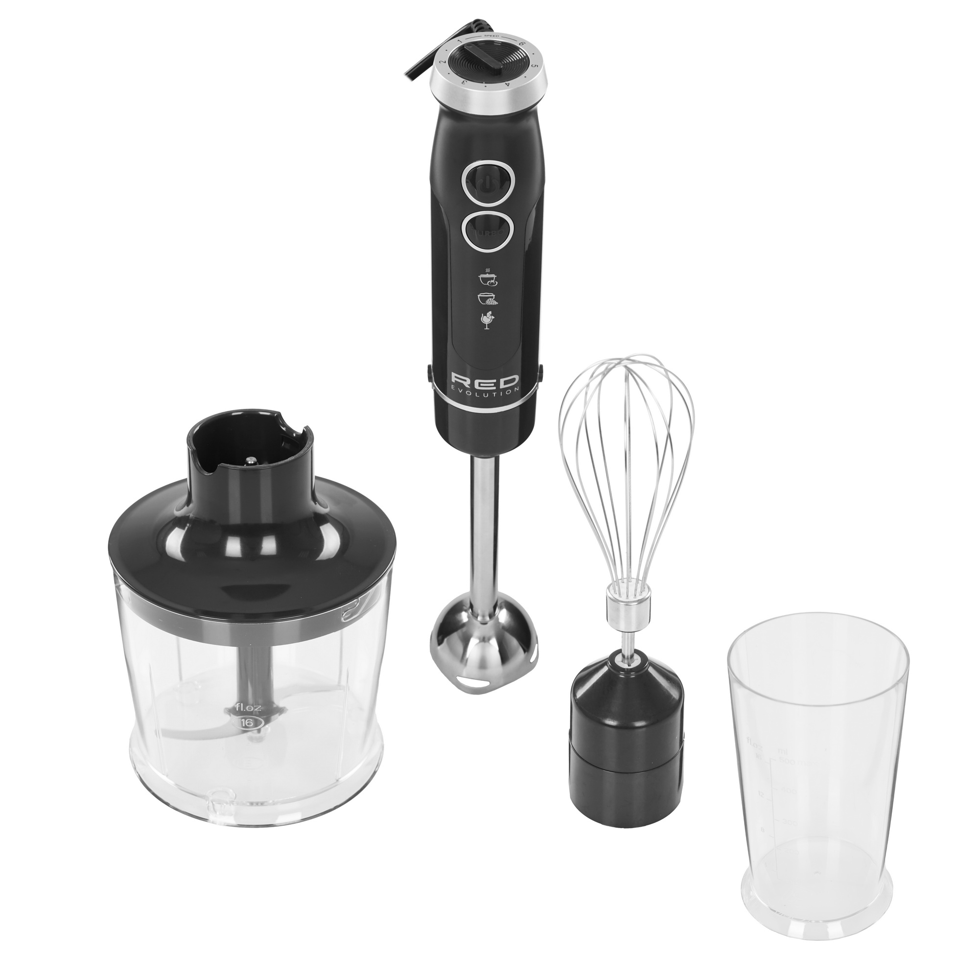 9116192 Блендер погружной RED EVOLUTION RHB-291 черный RED SOLUTION STDN-0041169