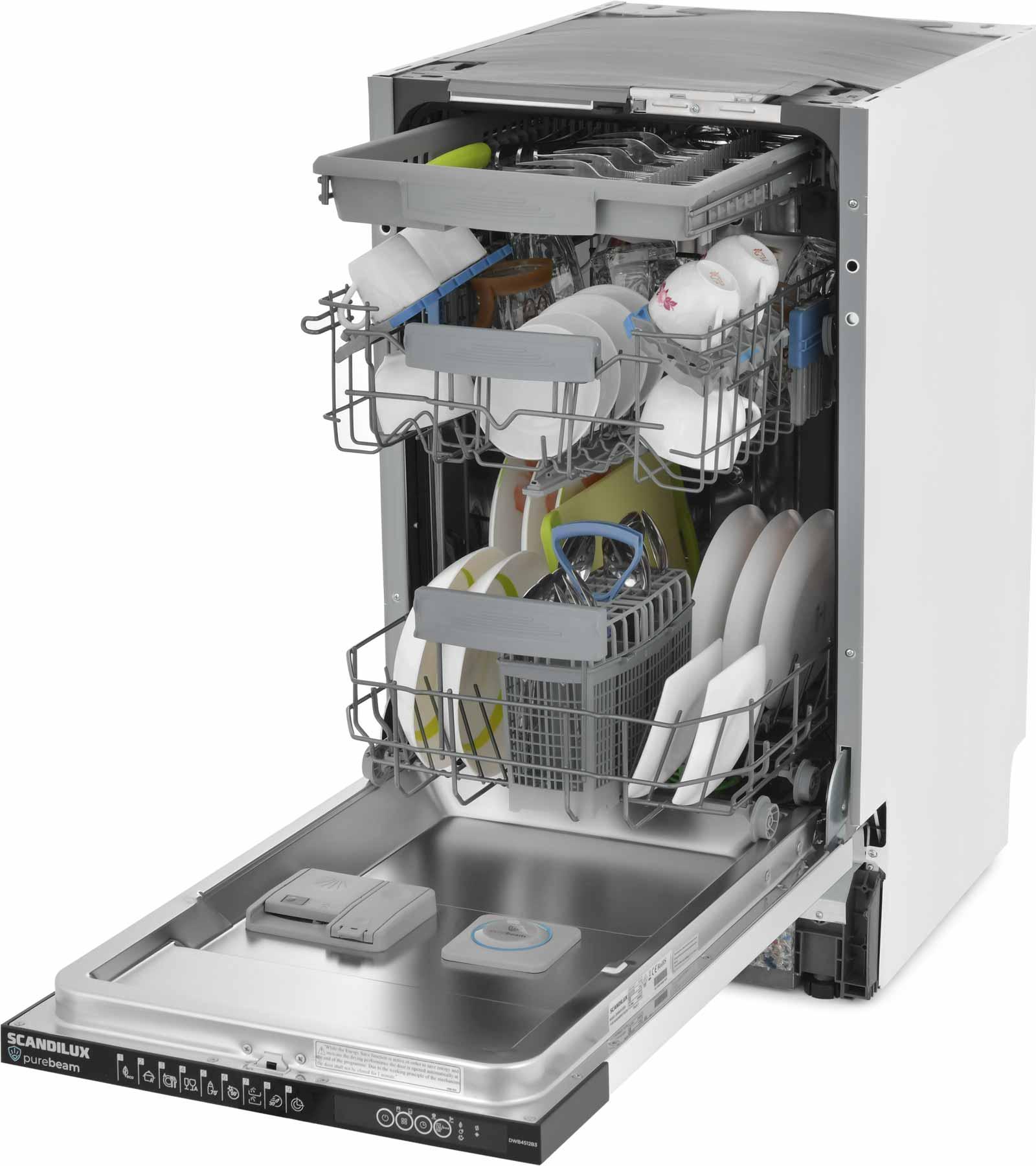 9297558 Встраиваемая посудомоечная машина Scandilux DWB4512B3 STDN-0033762 - Вид №6
