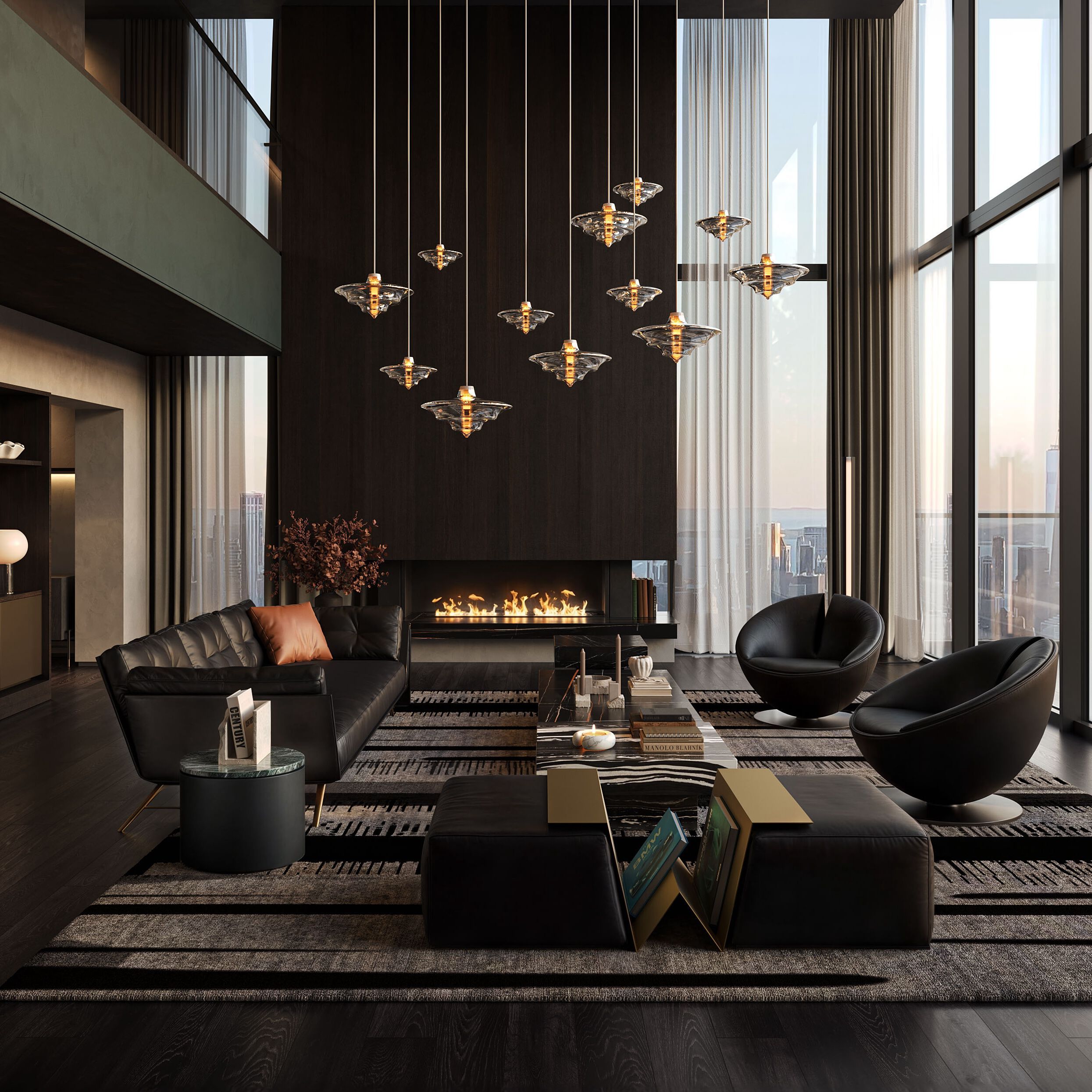 Круглый журнальный столик Wayne Enterprises Home Collection WE-161 ARCH-00045857 - Вид №1