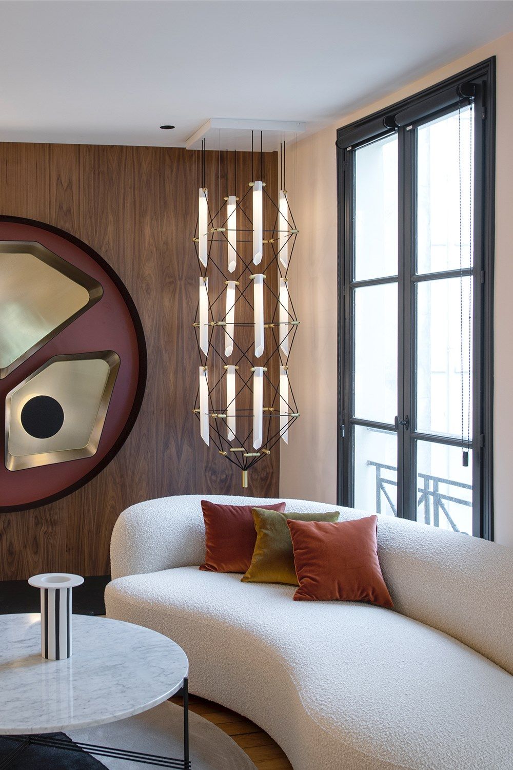 Стальной светодиодный подвесной светильник designheure Мозаика ARCH-00092232 - Вид №3