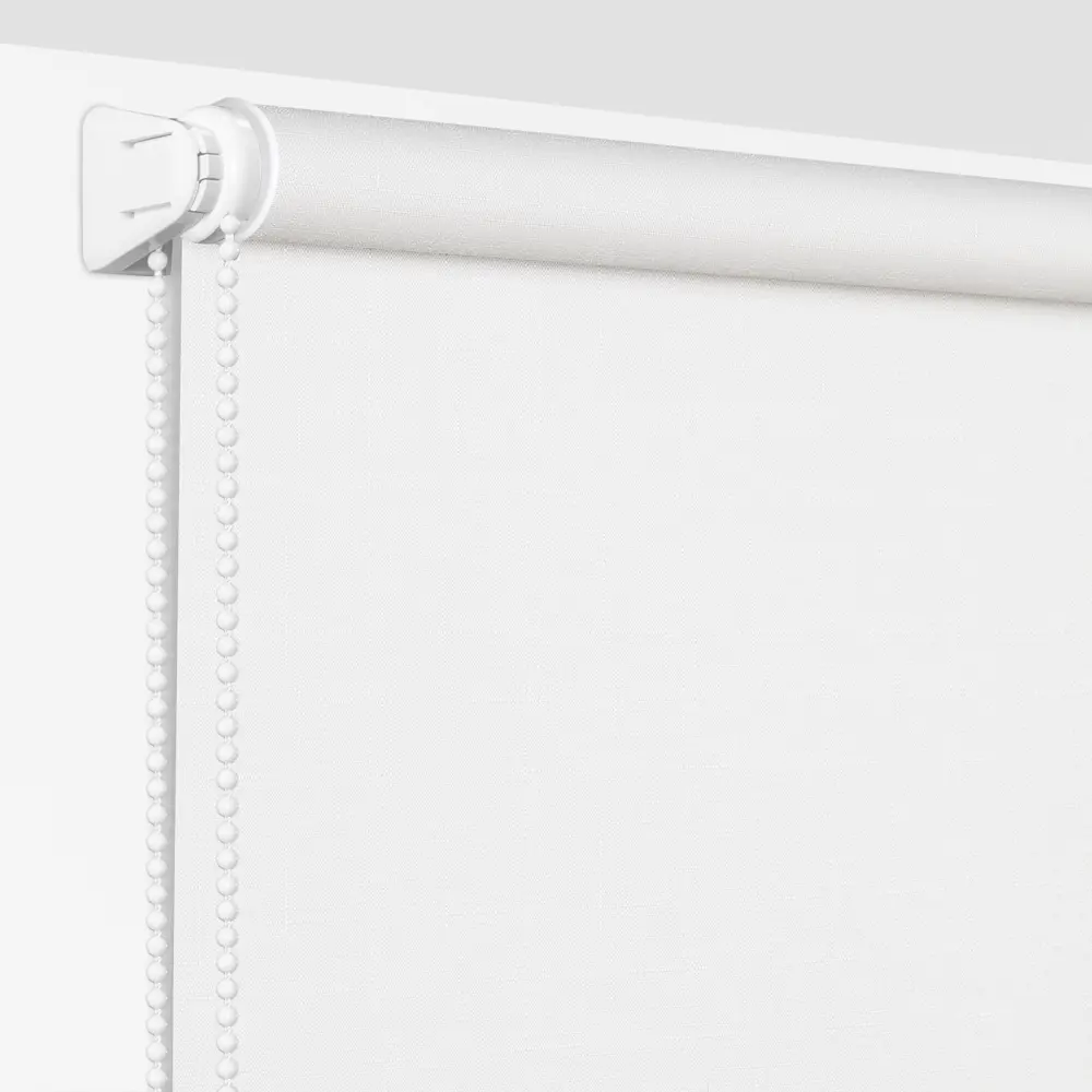 Штора рулонная Inspire Шантунг 80x160 см белая STLM-2099487 - Вид №2