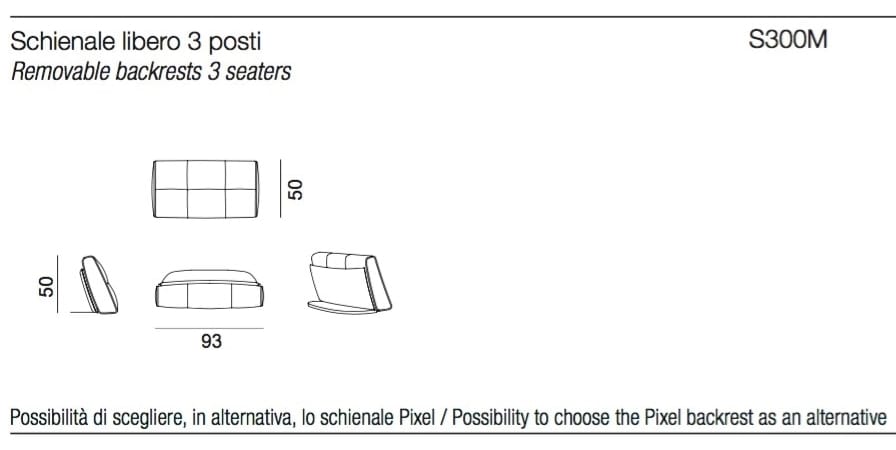 Мягкая ткань Dormeuse AERRE ITALIA Deneris Free ARCH-00020053 - Вид №5