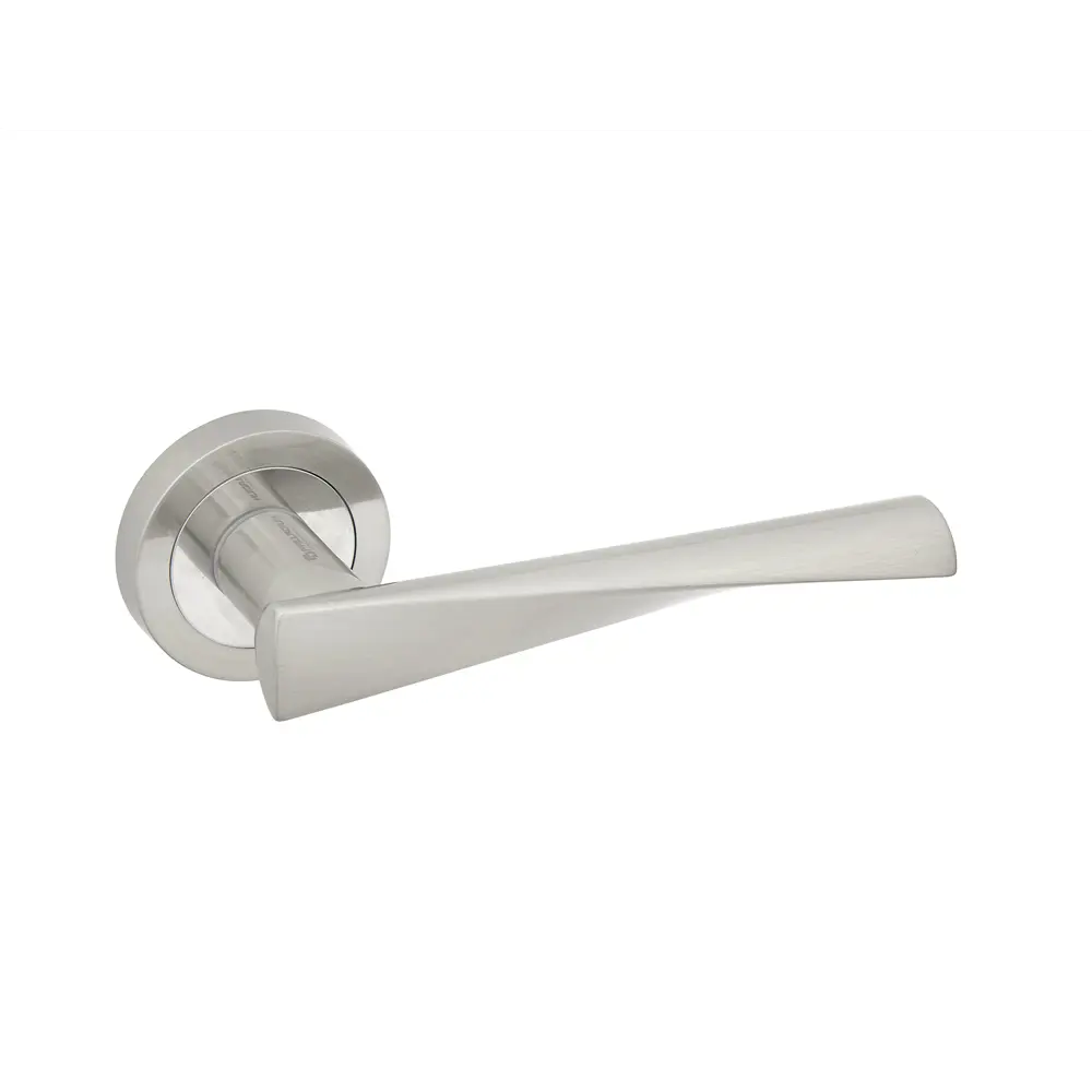 Дверные ручки Palladium Z 101 SN, без запирания, комплект, цвет никель STLM-2186980