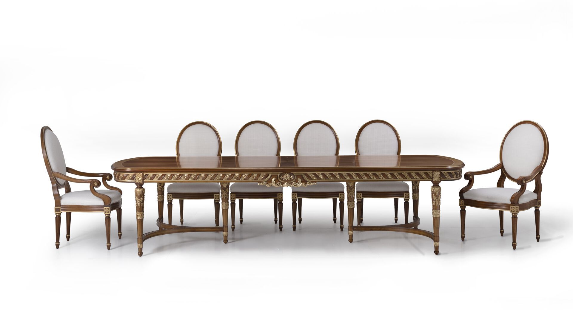 Мягкий медальон стул ANGELO CAPPELLINI New Classic Interiors ARCH-00069755 - Вид №2
