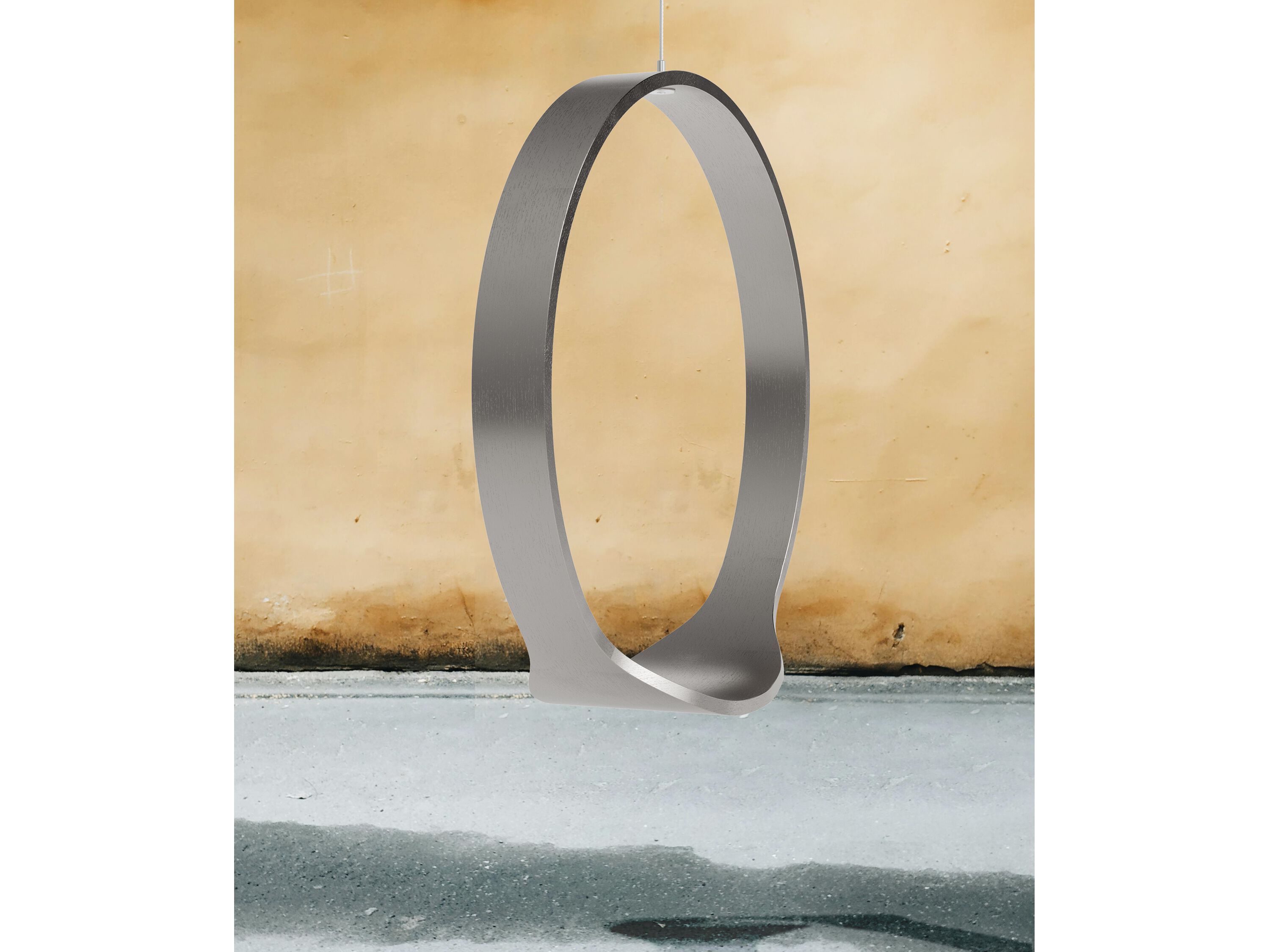 Внутреннее кресло в серебряной жидкой отделке Iwona Kosicka Design SWING N.1 ARCH-00074837 - Вид №2